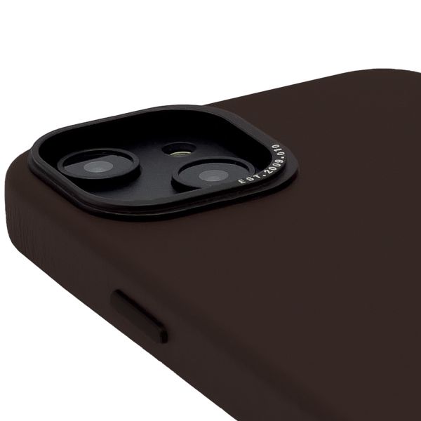 Decoded Coque en cuir MagSafe Apple iPhone 14 Plus - Marron