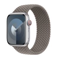 Apple Bracelet Solo tressé Apple Watch | 44/45/46/49 mm - Taille 3 - Clay
