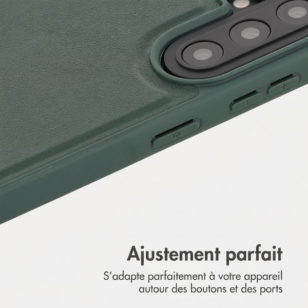 Accezz Coque arrière Edge avec MagSafe Samsung Galaxy A57 (5G) - Vert