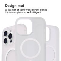 imoshion Coque Color Guard avec MagSafe Apple iPhone 15 Pro Max - Blanc