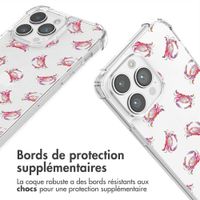 imoshion Coque Design avec cordon Apple iPhone 14 Pro Max - Crab Watercolor
