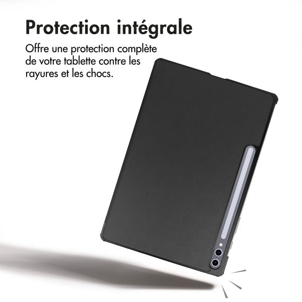 imoshion Coque tablette Trifold Samsung Galaxy Tab S10 Ultra / Tab S9 Ultra - Noir