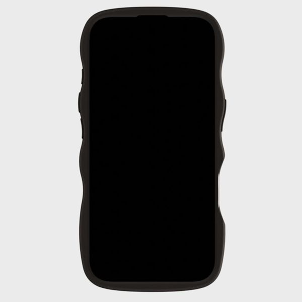 Holdit Coque Wavy Apple iPhone 16 - Black / Transparent