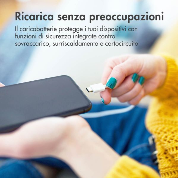 imoshion Adaptateur secteur 20 watts | USB-C - Blanc