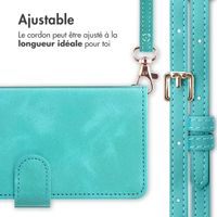 imoshion Etui de télephone portefeuille avec cordon Apple iPhone 17 - Turquoise