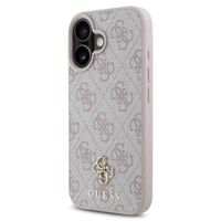 Guess Coque 4G Metal Logo MagSafe Apple iPhone 16 - Rose