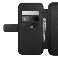 Nomad Étui de télephone portefeuille Modern Leather Folio Apple iPhone 16 Pro Max - Noir