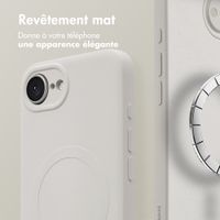 imoshion Coque Couleur avec MagSafe Apple iPhone 17e / 16e - Beige