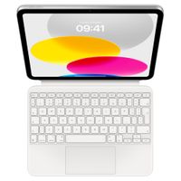 Apple Magic Keyboard Apple iPad 11 (2025) 11 pouces A16 / iPad 10 (2022) 10.9 pouces - QWERTY / UK - Blanc