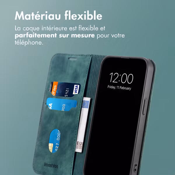 imoshion Étui de téléphone portefeuille Slim Xiaomi 17T - Vert