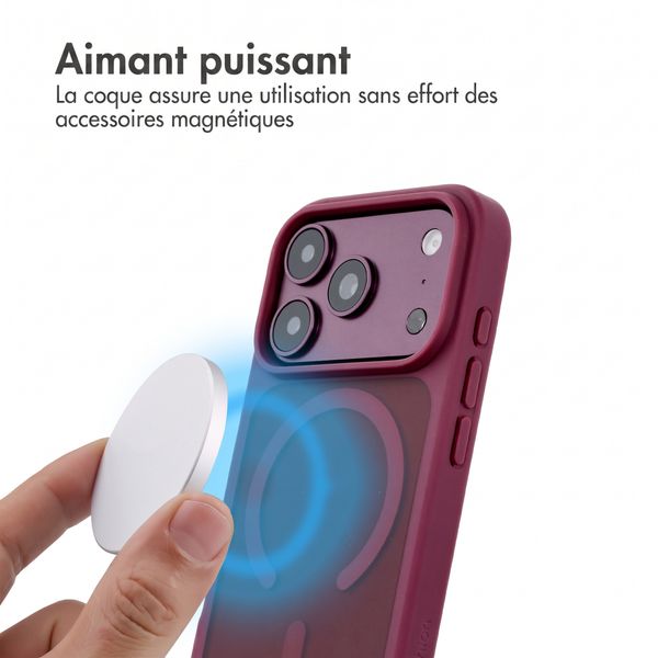 imoshion Coque Color Guard avec MagSafe Apple iPhone 18 Pro / 17 Pro - Violet