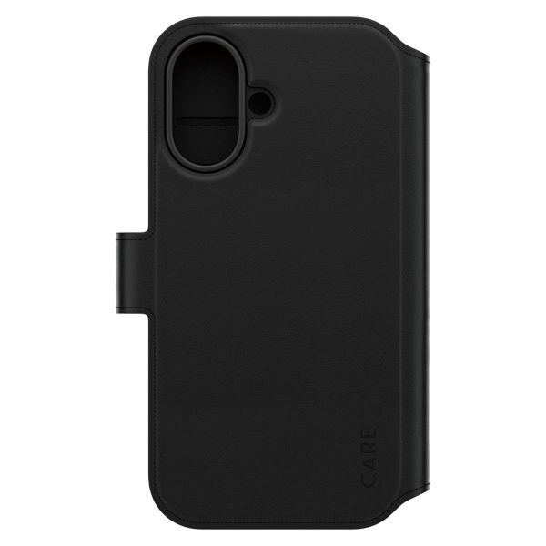 CARE by PanzerGlass Étui de télephone portefeuille Tango 2 en 1 avec MagSafe Apple iPhone 16 - Black