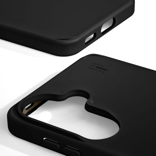 iDeal of Sweden Coque en silicone avec MagSafe Samsung Galaxy A37 (5G) - Black