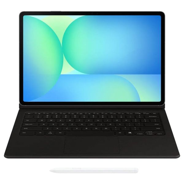 Samsung Clavier avec étui livre Samsung Galaxy Tab S10 FE Plus - QWERTY / NL - Noir