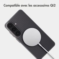 Accezz Coque arrière Lite avec MagSafe | Fluted | Samsung Galaxy S26 - Gris