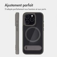Accezz Coque arrière Hold avec MagSafe Apple iPhone 15 Pro - Grey