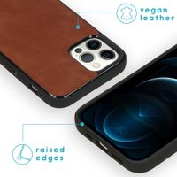 imoshion Etui de télephone luxe 2-en-1 amovible Apple iPhone 12 (Pro) - Marron