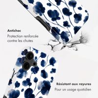 Selencia Coque arrière Vivid avec MagSafe Apple iPhone 16 - Midnight Blossom