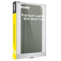 Accezz Étui de télephone Slim Folio en cuir de qualité supérieure Apple iPhone 13 Pro Max - Vert