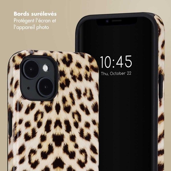 Selencia Coque arrière Vivid avec MagSafe Apple iPhone 14 - Wild Leo