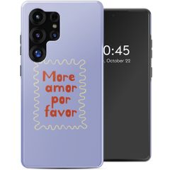 Selencia Coque arrière Vivid Samsung Galaxy S25 Ultra - More Amor