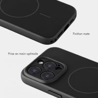 Accezz Coque Grip avec MagSafe Apple iPhone 15 Pro - Noir