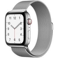 Apple Bracelet à boucle Milanais Apple Watch | 44/45/46/49 mm - Silver
