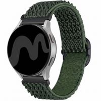imoshion Bracelet en nylon élastique  - Connexion universelle 18 mm - Vert foncé