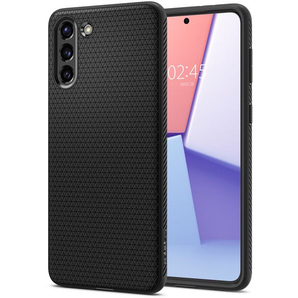 Spigen Coque Liquid Air™ Samsung Galaxy S21 - Noir