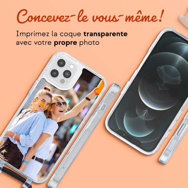 Concevez votre Coque MagSafe avec cordon amovible Apple iPhone 12 Pro Max - Transparent