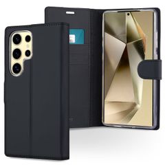 Accezz Étui de télephone Wallet Samsung Galaxy S25 Ultra - Noir