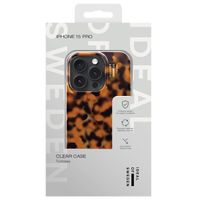 iDeal of Sweden Coque Clear Apple iPhone 15 Pro - Tortoise