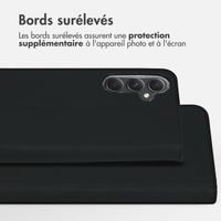 Accezz Étui de télephone Wallet Samsung Galaxy A55 - Noir