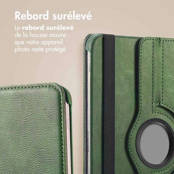 imoshion Coque tablette rotatif à 360° Samsung Galaxy Tab S9 11.0 pouces / S10 Lite / S10 FE / S9 FE 10.9 pouces - Vert