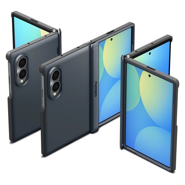 Spigen Coque Slim Armor Pro Samsung Galaxy Z Fold 8 - Metal Slate