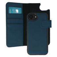 imoshion Étui portefeuille luxe 2-en-1 amovible Apple iPhone 17e / 16e - Bleu