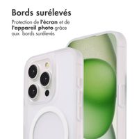 imoshion Coque Color Guard avec MagSafe Apple iPhone 15 Pro - Blanc