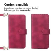 imoshion Etui de télephone portefeuille avec cordon Xiaomi Redmi Note 15 (5G) - Rouge
