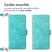 imoshion Etui de télephone portefeuille avec cordon Google Pixel 9A - Turquoise