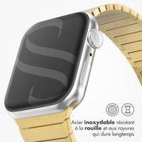Selencia Bracelet à maillons en acier Apple Watch | 38/40/41/42 mm - Doré