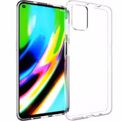 Accezz Coque Clear Motorola Moto G9 Plus - Transparent