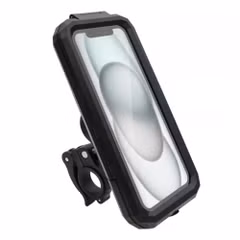imoshion Support de téléphone premium pour vélo - Résistant aux éclaboussures - Rotation à 360° - Universel - Noir