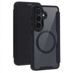 imoshion Bookcase transparente avec MagSafe Samsung Galaxy S26 - Noir