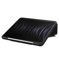Uniq Rovus Magnetic 360 Rotating Detachable Case Apple iPad Air 11 pouces (2026) M4 / (2025) M3 / (2024) M2 / iPad Pro 11 (2020/2021/2022) / Air 5 (2022) / Air 4 (2020) - Ebony Black