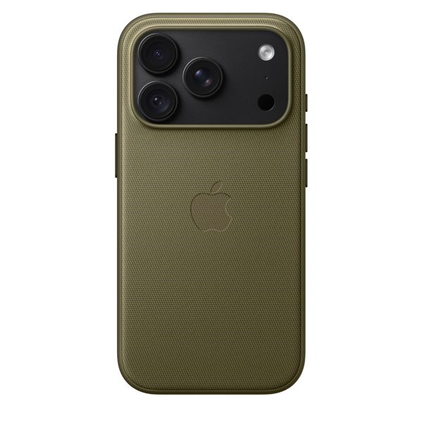 Apple Coque TechWoven avec MagSafe Apple iPhone 18 Pro - Olive