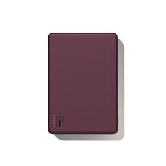iDeal of Sweden MagSafe Powerbank Slim 5.000 mAh - Batterie externe sans fil - Cherry Lacquer