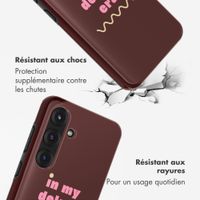 Selencia Coque arrière Vivid Samsung Galaxy S25 - Delulu