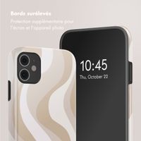Selencia Coque arrière Vivid Apple iPhone 11 - Desert Waves Beige