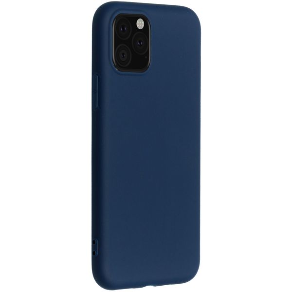 imoshion Coque Couleur Apple iPhone 11 Pro - Bleu foncé