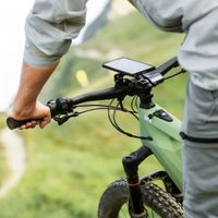 SP Connect Support de téléphone Universal Bike Mount pour vélo pour coques SPC+ - Noir